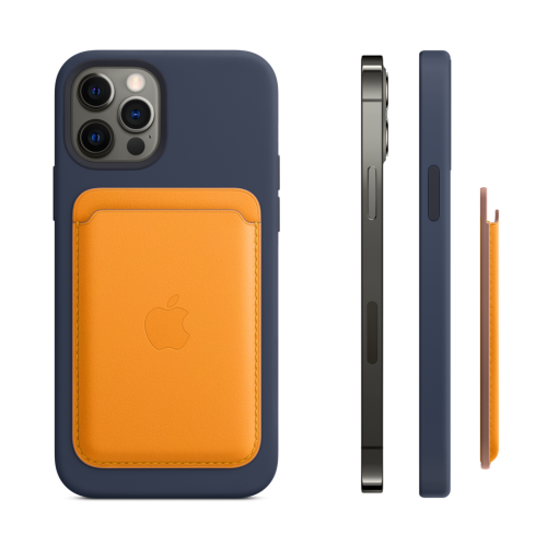 Apple iPhone Leather Wallet with MagSafe cardholder  - Hàng chính hãng 