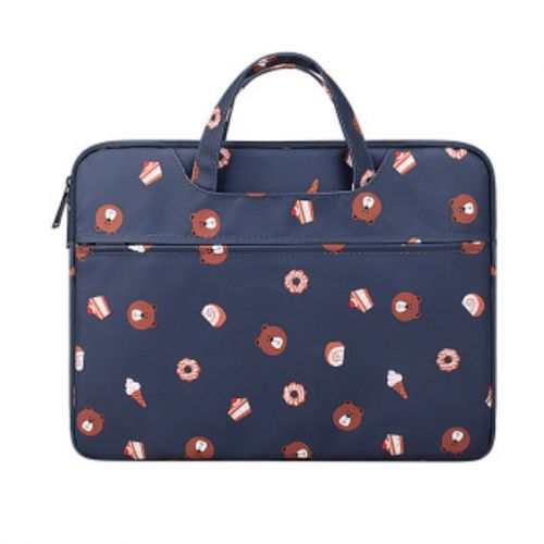 Túi Xách Cao Cấp Chống Sock Cho MacBook - Gấu Navy