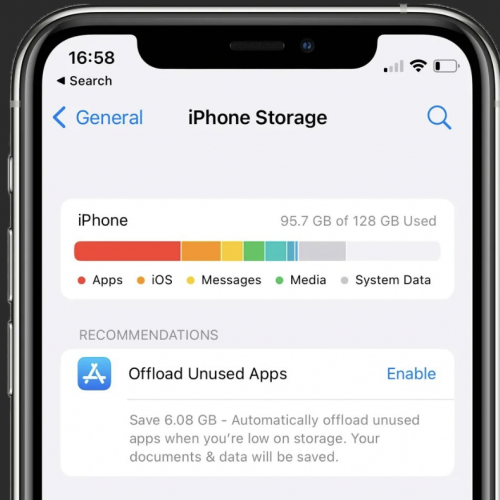 Làm gì khi iPhone báo hết dung lượng