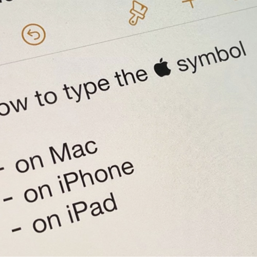 Bật mí phím tắt chèn logo Apple trên iPhone, iPad và máy Mac siêu tiện lợi