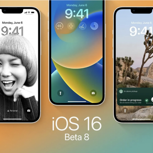 Apple tung ra bản cập nhật iOS 16 Beta 8 dành cho nhà phát triển
