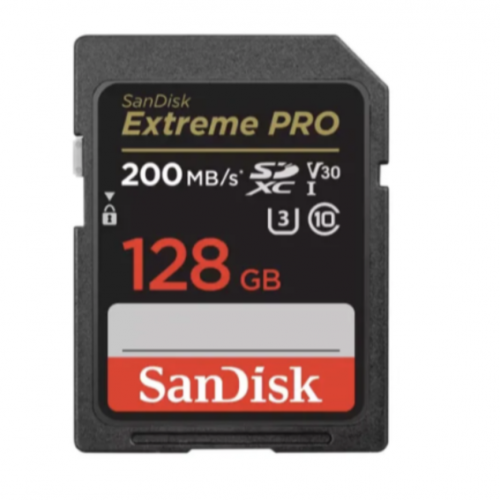 Thẻ nhớ SDHC SanDisk Extreme Pro U3 128GB V30 200MB/s 