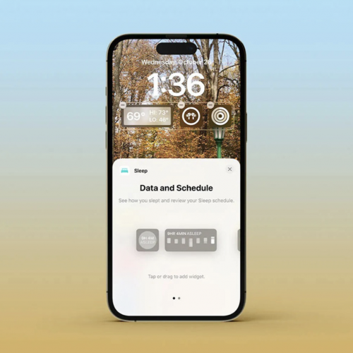 iOS 16.2 thêm tiện ích Ngủ cho màn hình khóa, sắp tới sẽ có thêm tiện ích Thuốc
