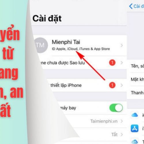 Cách chuyển danh bạ từ iPhone sang SIM nhanh không mất dữ liệu