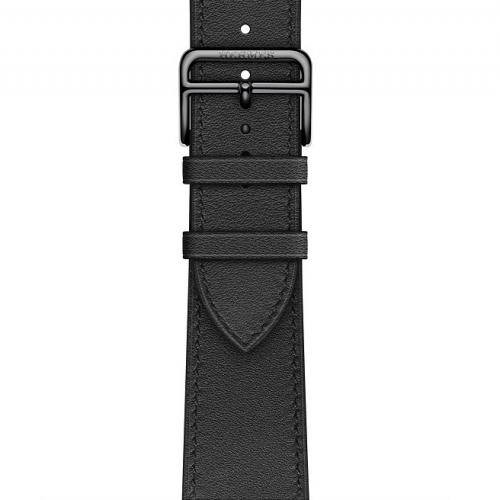 Dây Da Hermes Đen 40/44