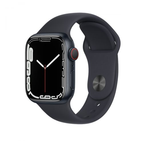 Apple Watch Series 7 LTE 41mm viền Nhôm dây cao su 99%